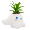 Silver Buffalo Sanrio Cinnamoroll 3-Inch Ceramic Mini Planter With Artificial Succulent