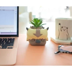 Silver Buffalo Avatar: The Last Airbender Appa 6-Inch Ceramic Planter With Artificial Succulent -Greenery Decor Store GUEST 09a81722 33f7 48e5 a053 1600f0168504