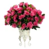 Nearly Natural Azalea With Metal Planter Artificial Plant -Greenery Decor Store GUEST 0f0ffeba c8a7 41a4 8752 d85d7e09e4dd