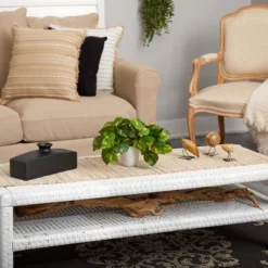 Nearly Natural 9-in Pothos Artificial Plant In White Planter (Real Touch) -Greenery Decor Store GUEST 122ec485 8180 4fc0 a5fb dba53d59c714