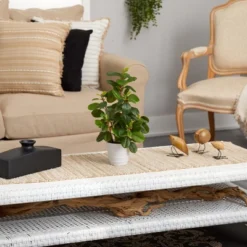 Nearly Natural 16-in Peperomia Artificial Plant In Decorative Planter -Greenery Decor Store GUEST 13518301 caba 4580 bf92 bfa2604a547a