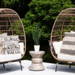 Nearly Natural 2-ft UV Resistant Artificial Sansevieria Snake Plant In White Decorative Planter (Indoor/Outdoor) -Greenery Decor Store GUEST 1b2eaf07 f74a 4cc6 a0d8 d8951bed97d0