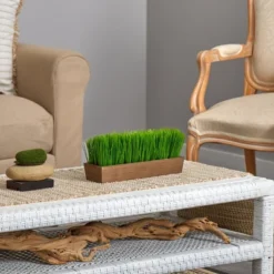 Nearly Natural 12-in Grass Artificial Plant In Decorative Planter 9 Nearly Natural 12-in Grass Artificial Plant In Decorative Planter -Greenery Decor Store GUEST 21bbda96 bfa8 4471 8d9c e40e8f028544