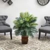Nearly Natural Areca With Decorative Planter Artificial Plant -Greenery Decor Store GUEST 27a44a63 d977 4cd2 b809 70c9e47d7fd3