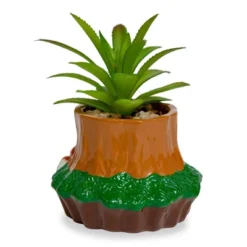 Silver Buffalo Disney The Fox And The Hound 3.25-Inch Mini Planter With Artificial Succulent -Greenery Decor Store GUEST 2f52362f 8dc7 4f0d bed7 d2016fa6b092