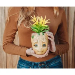 Silver Buffalo Marvel Guardians Of The Galaxy Groot 4.8 X 4.25 X 7.6 Inch Ceramic Planter W/ Artificial Plant 11 Silver Buffalo Marvel Guardians Of The Galaxy Groot 4.8 X 4.25 X 7.6 Inch Ceramic Planter W/ Artificial Plant -Greenery Decor Store GUEST 2f5ae55c 9e9f 4d5e bc55 b957575d9ffb