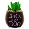 Silver Buffalo Disney Hocus Pocus "Binx Is My Boo" Ceramic Planter With Artificial Succulent -Greenery Decor Store GUEST 338a7106 89b6 475f 8313 8fec869dcac5