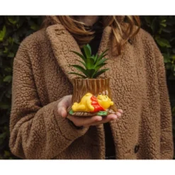 Silver Buffalo Disney Winnie The Pooh Tree Stump 5-Inch Planter With Artificial Succulent -Greenery Decor Store GUEST 42faa874 cabf 4f5f 802b 138a862dcaaf