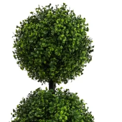 10" Indoor/Outdoor Boxwood Topiary Artificial Plant - Nearly Natural: Faux Greenery, Modern Decor, Freestanding Planter -Greenery Decor Store GUEST 4f8b04bb 0cb2 4fad 8964 f2722f7594df