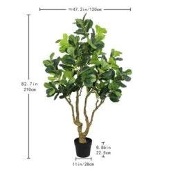 KWPZQEB 7FT H Artificial Banyan Tree, Large Faux Greenery With Natural Look Leaves, Tall Lush Faux Tree With Black Nursery Planter For Indoor, Outdoor 18 KWPZQEB 7FT H Artificial Banyan Tree, Large Faux Greenery With Natural Look Leaves, Tall Lush Faux Tree With Black Nursery Planter For Indoor, Outdoor -Greenery Decor Store GUEST 56fa4cc3 ecf0 4a37 b7fe c67cb0bc4c01