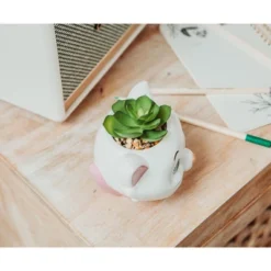 Silver Buffalo Disney The Aristocats Marie 4-Inch Mini Planter With Artificial Succulent -Greenery Decor Store GUEST 5bfc6f8f 3e9b 40b6 aff2 28435a584bdb