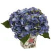 Nearly Natural Hydrangea Artificial Arrangement With Floral Planter, Pink -Greenery Decor Store GUEST 94f12790 b9ae 4429 8828 4d8b5fb56c8c