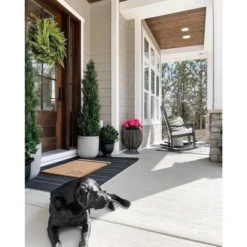 Nearly Natural Geranium Artificial Plant In Metal Planter UV Resistant (Indoor/Outdoor), White -Greenery Decor Store GUEST 9bef7ab8 71ff 4534 82cb d7f84e854ef2