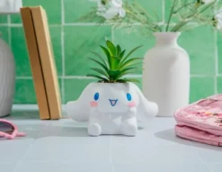 Silver Buffalo Sanrio Cinnamoroll 3-Inch Ceramic Mini Planter With Artificial Succulent -Greenery Decor Store GUEST aff6c2ec 1b9d 429d 991e ddcc31ee4a35