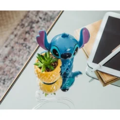 Silver Buffalo Disney Lilo & Stitch Pineapple 6-Inch Planter With Artificial Succulent -Greenery Decor Store GUEST b1966848 6f9a 4a8f 9c0d d617a49f5396