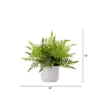 Nearly Natural 13-in Artificial Boston Fern Plant With Decorative Planter 1 Nearly Natural 13-in Artificial Boston Fern Plant With Decorative Planter -Greenery Decor Store GUEST bc8f4dc8 ae5d 4e00 91a8 0bc0d4604a82
