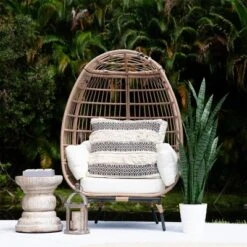 Nearly Natural 4-ft UV Resistant Artificial Sansevieria Snake Plant In White Decorative Planter (Indoor/Outdoor) -Greenery Decor Store GUEST d0d6ce1e d16f 4505 94c9 d96aefcb657d