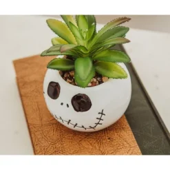 Silver Buffalo Disney The Nightmare Before Christmas Jack Skellington Ceramic Mini Planter -Greenery Decor Store GUEST e42f594e 396f 4e97 bc9b a4f835ac92ca