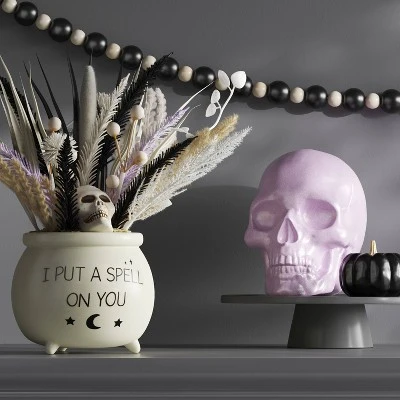 Cauldron Botanical Planter - Cream - Hyde And EEK! Boutique™ 3 Cauldron Botanical Planter - Cream - Hyde And EEK! Boutique™